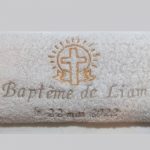 Serviette de Baptême Réunion